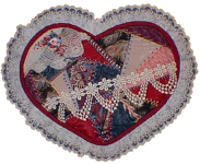 Heart of My Heart, Crazy Quilting